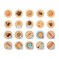 Mole Skin Problem And Disease Icons Set Vector