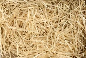 wood sawdust texture for decoration, shavings photo