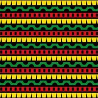 Black History Month Pattern vector