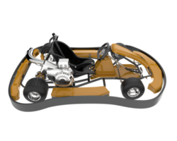 voiture moderne isolée sur fond transparent. rendu 3d - illustration png