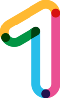 couleur de la ligne numérique png