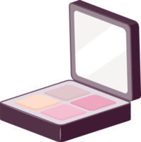 Makeup cosmetic products accessories illustration png