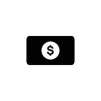 Money simple flat icon vector