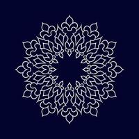 Mandala pattern design background vector illustration