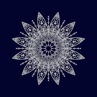 New mandala art vector illustration