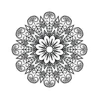 diseños de mandalas nuevo fondo de arte mandala vector