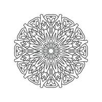 diseños de mandalas nuevo fondo de arte mandala vector