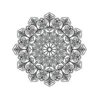 New flower mandala designs vector illustration