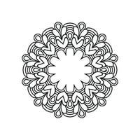 Flower mandala vector designs. Mandala art background