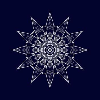 Mandala vector pattern design background