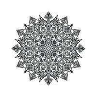 Islamic mandala background vector illustration