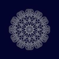 Flower mandala vector designs. Mandala art background