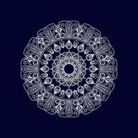 diseños de vectores de mandala de flores. fondo de arte mandala