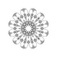 Flower mandala vector designs. Mandala art background