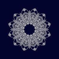 New mandala art vector illustration