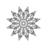 diseños de vectores de mandala de flores. fondo de arte mandala