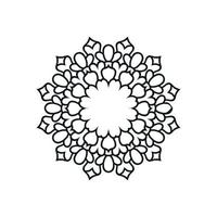 Islamic mandala background vector illustration