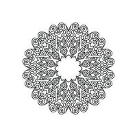 diseños de vectores de mandala de flores. fondo de arte mandala