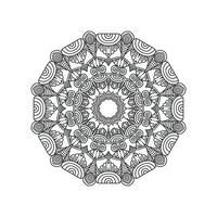 nuevos diseños de arte mandala ilustración vectorial vector