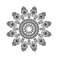 diseños de mandalas nuevo fondo de arte mandala vector