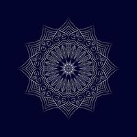 Islamic mandala background vector illustration