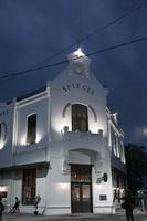 Dutch colonial heritage building in the old city, Semarang, Central Java, Indonesia. photo