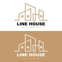 House Logo, Building Furniture Design, Construction Vector, Property Brand Icon, Real Estate, Housing vector