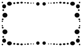 Abstract background with black frame vector