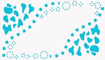 White abstract background with blue pattern vector