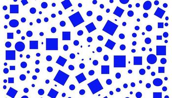 Abstract background with lots of blue random squares vector