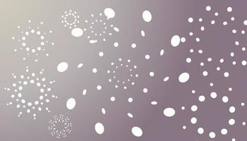 Background illustration in gray gradient color with white snow pattern vector