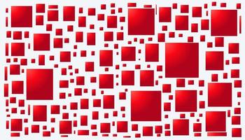 White and red abstract background with small checkered pattern vector