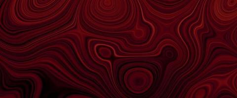 Black, red satin liquid background. Digital art abstract pattern. Abstract liquid metal close-up design. Smooth elegant black satin texture. Luxurious marble background design. vector