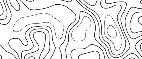 Abstract Blank Detailed Topographic Contour Map Subtle White Vector Background. Geographic topographic map grid. Line map with elevation. Topographic Cartography. Topographic Map. Topographic Relief.