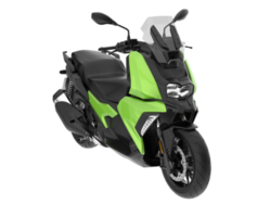 motocicleta isolada em fundo transparente. renderização 3D - ilustração png