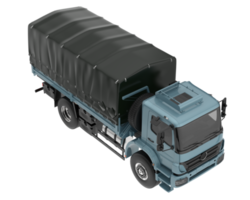 Truck isolated on transparent background. 3d rendering - illustration png