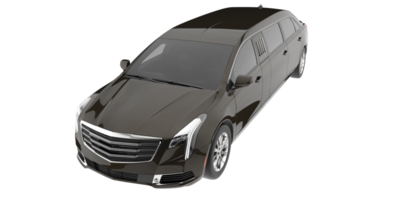 carro moderno isolado em fundo transparente. renderização 3D - ilustração png