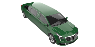 voiture moderne isolée sur fond transparent. rendu 3d - illustration png