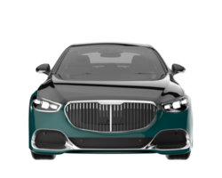 Modern car isolated on transparent background. 3d rendering - illustration png