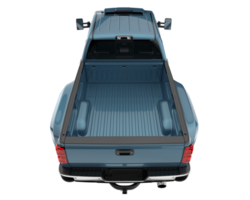 Pickup truck isolated on transparent background. 3d rendering - illustration png