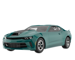 carro de corrida isolado em fundo transparente. renderização 3D - ilustração png