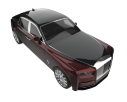 Realistic SUV isolated on transparent background. 3d rendering - illustration png