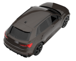 realistisk sUV isolerat på transparent bakgrund. 3d tolkning - illustration png