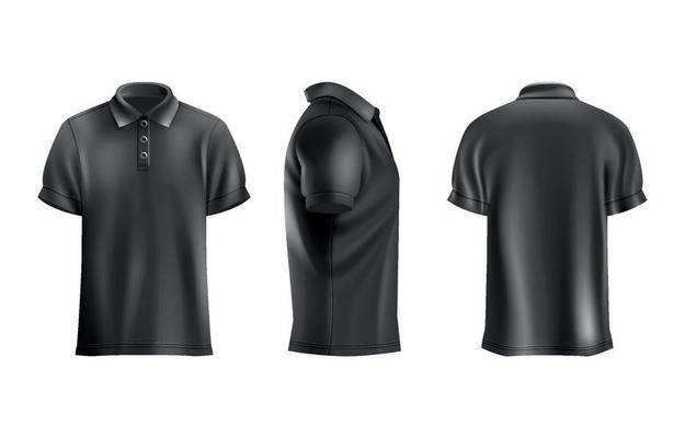 Black Polo Shirt Vector Art, Icons, and Graphics for Free Download