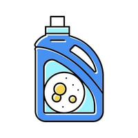 enzyme powder color icon vector illustration