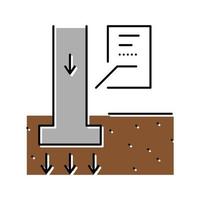 load on column color icon vector illustration