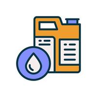 oil icon for your website, mobile, presentation, and logo design. vector