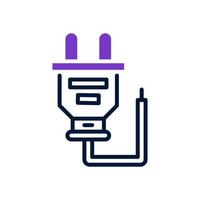 plug icon for your website, mobile, presentation, and logo design. vector