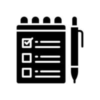 work list icon for your website, mobile, presentation, and logo design. vector