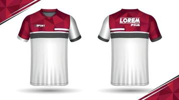 diseño de camisetas de fútbol para sublimación, diseño de camisetas deportivas vector